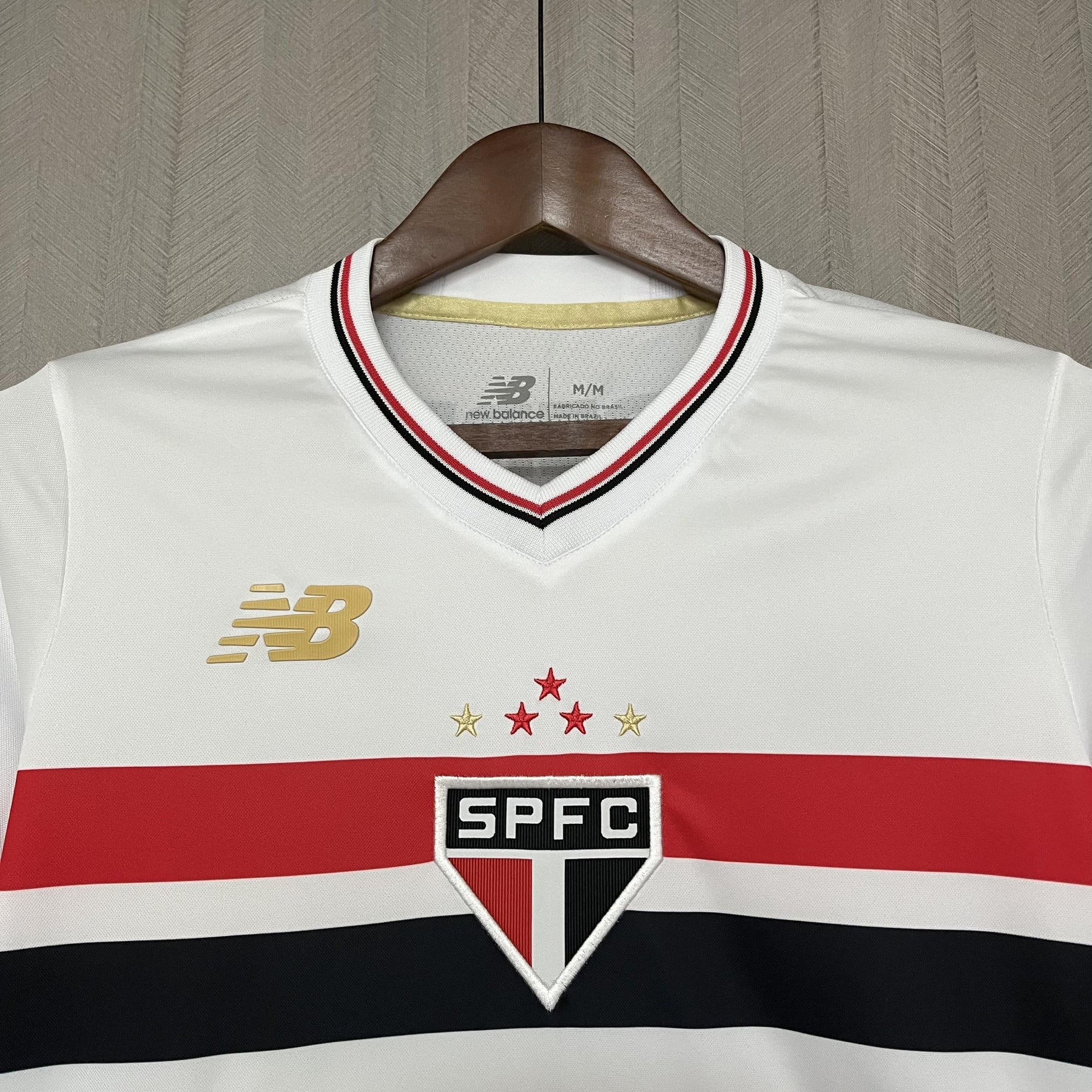 Camisa São Paulo Titular 25/26 - Versão Feminina Baby Look Branca