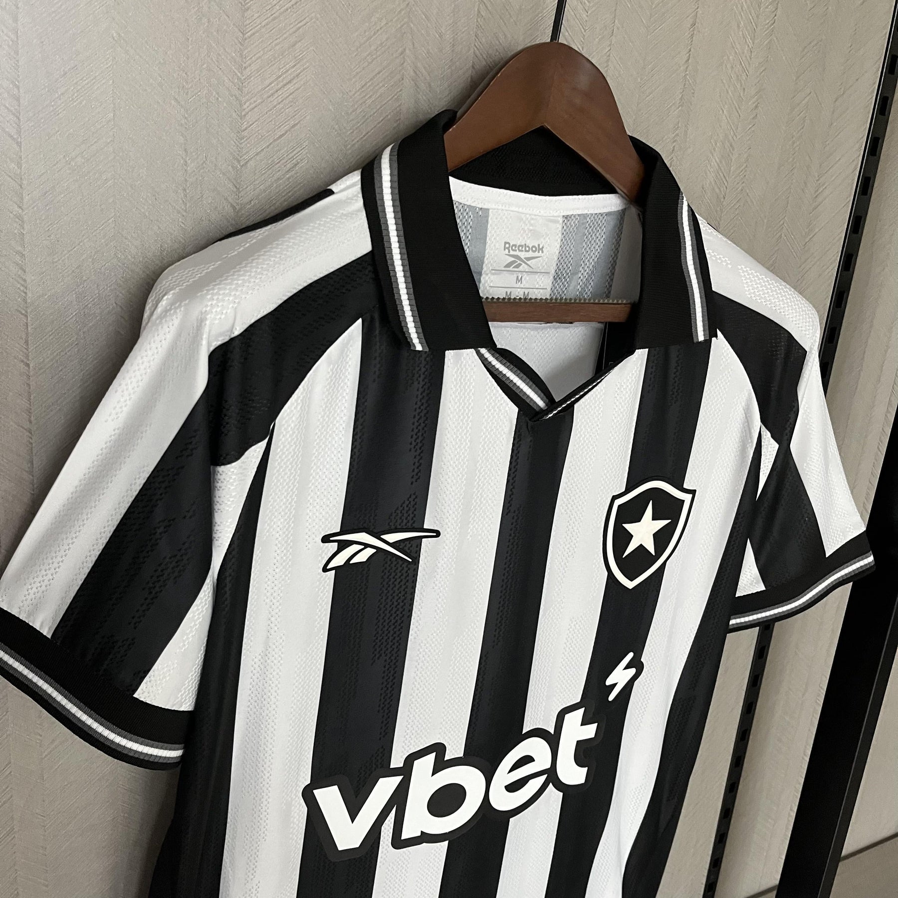 Camisa Botafogo Titular 25/26 - Preto e Branco