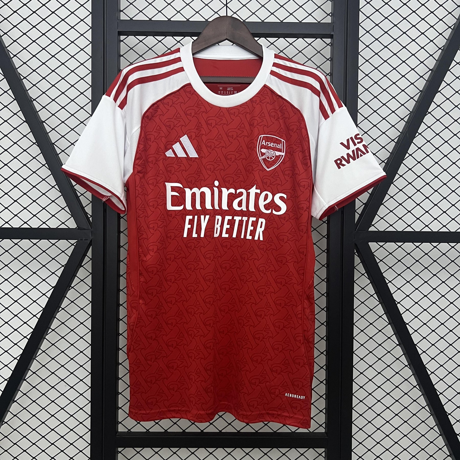 Camisa Arsenal Titular 25/26 - Vermelho e Branco