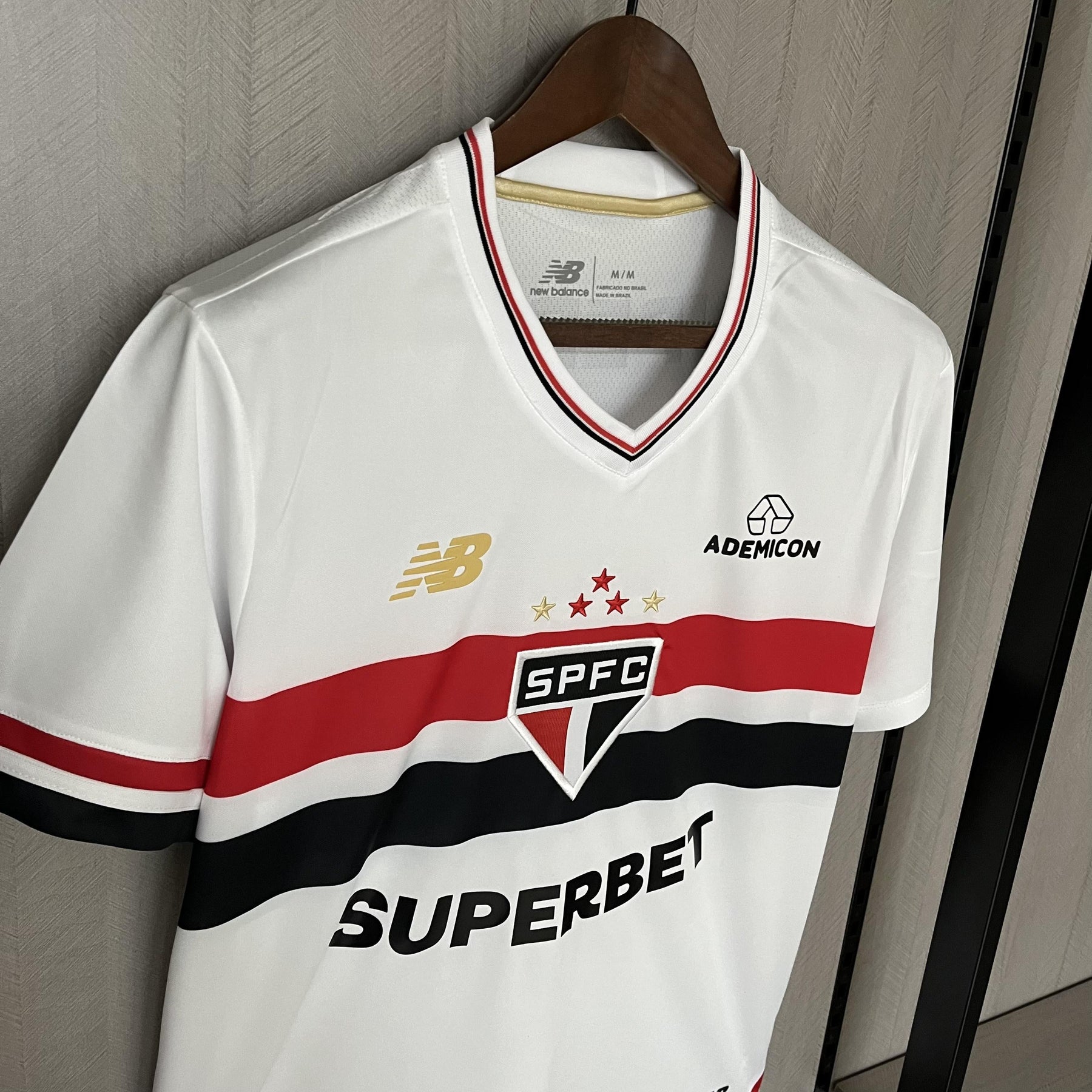 Camisa São Paulo Titular 25/26 - Branca