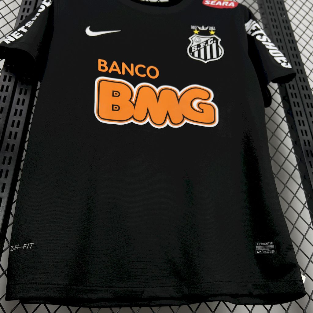 Camisa Santos Edição Especial 2012/13 - Versão Retrô Preta Neymar Jr