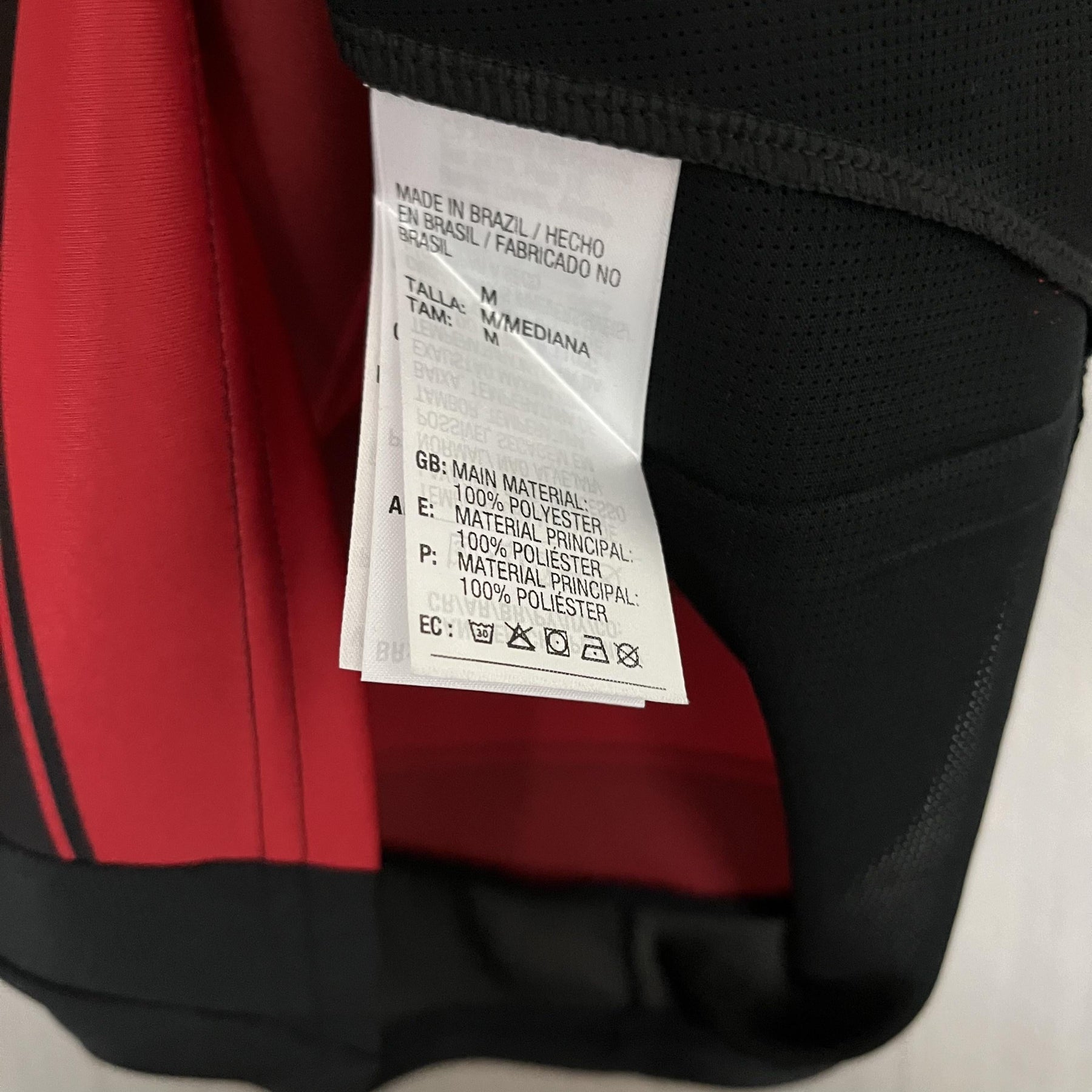 Camisa Flamengo Titular 25/26 - Feminina Baby Look Vermelha e Preta