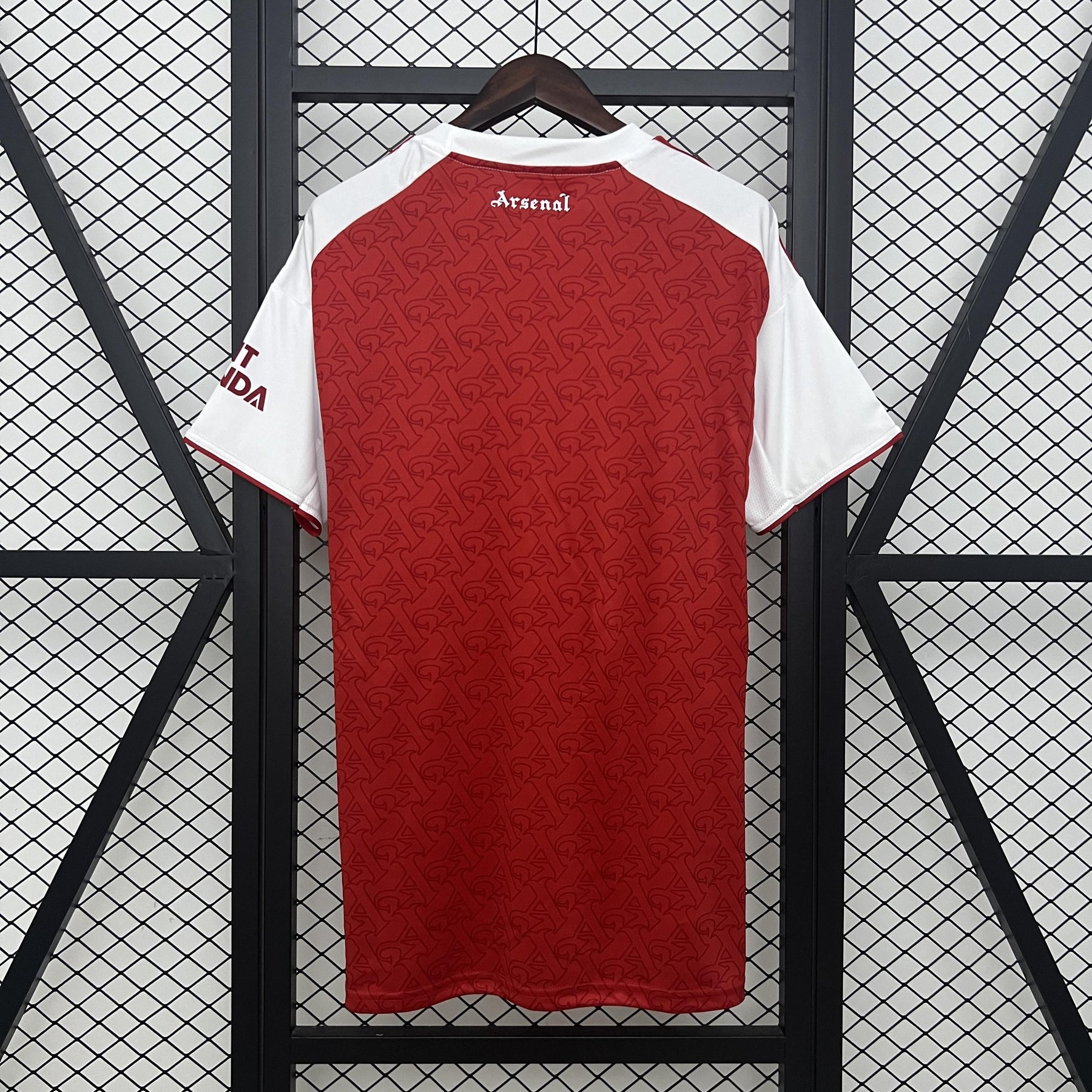Camisa Arsenal Titular 25/26 - Vermelho e Branco