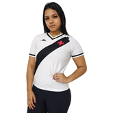 Camisa Vasco da Gama Fora 25/26 - Versão Feminina Baby Look