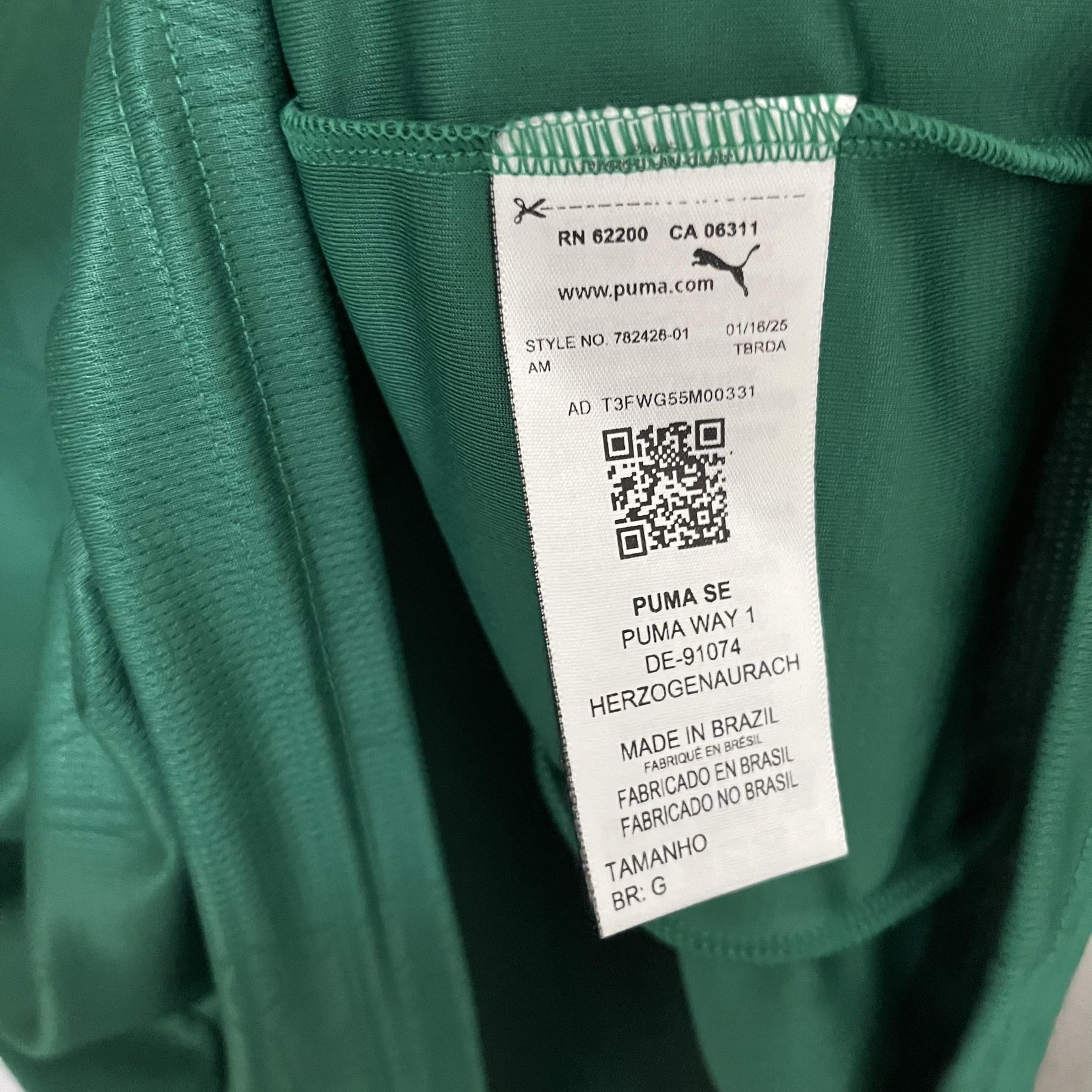 Camisa Palmeiras Titular 25/26 - Versão Torcedor Verde