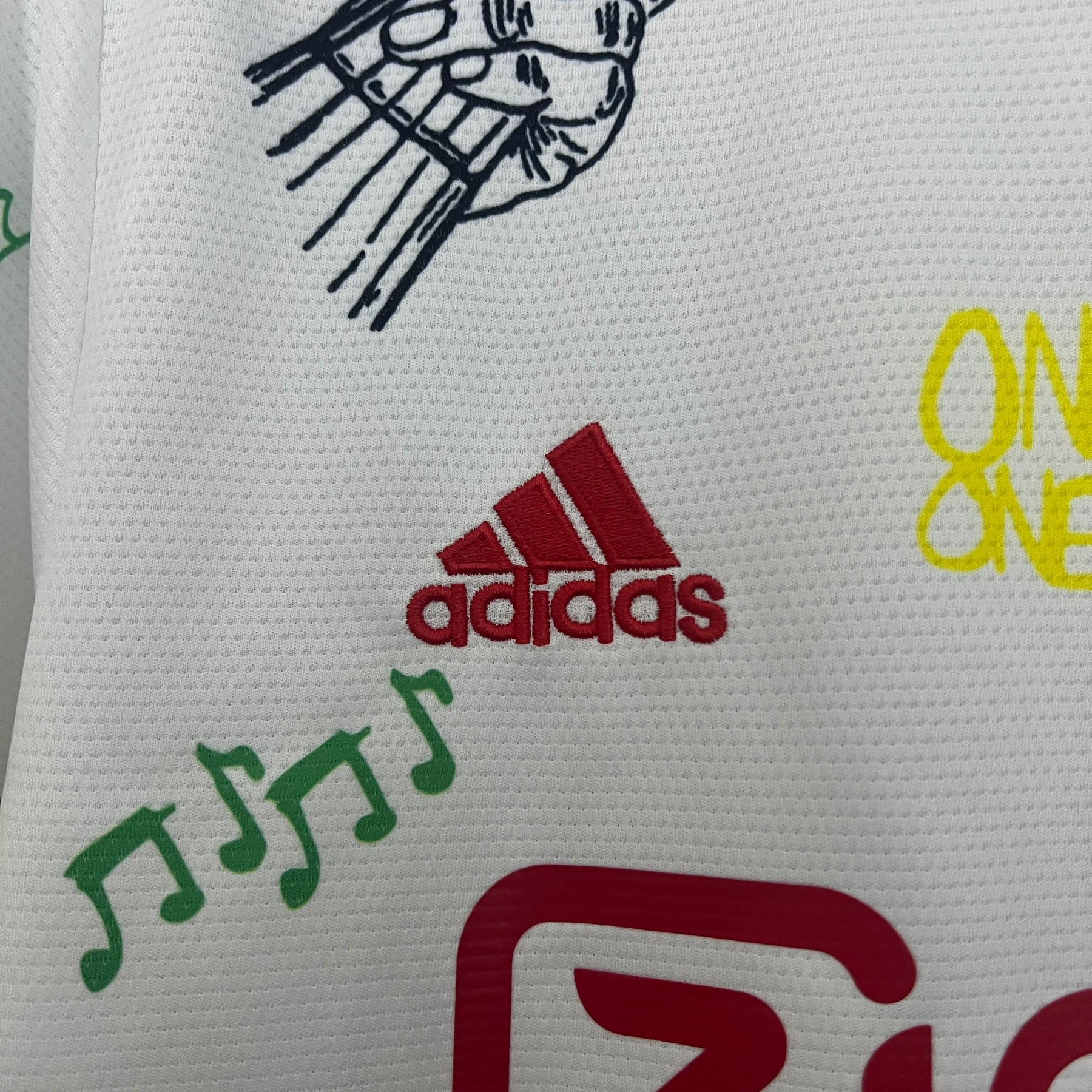 Camisa Ajax Edição Especial 25/26 - Branca Bob Marley
