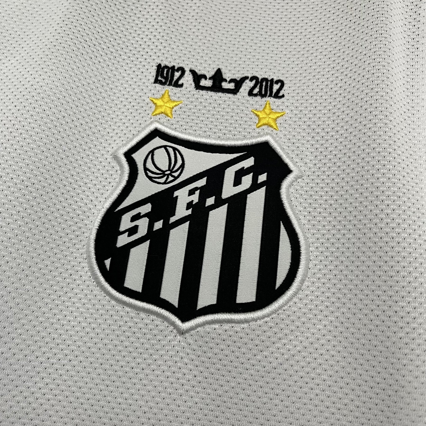 Camisa Santos Nike Titular 2012/13 - Versão Retrô Branca Neymar Jr