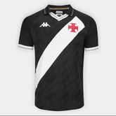 Camisa Vasco da Gama Titular 25/26 - Preto e Branco