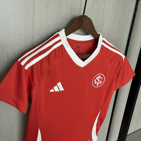 Camisa Internacional Titular 25/26 - Versão Feminina Baby Look