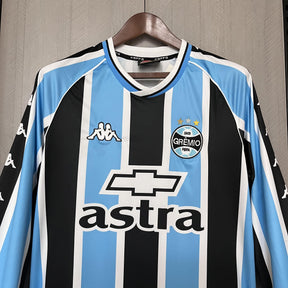 Camisa Grêmio 2000 Titular - Versão Retro Manga Longa