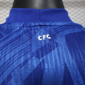 Camisa Chelsea Titular 2025/26 - Versão Jogador Azul