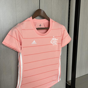 Camisa Flamengo Edição Especial 21/22 - Versão Feminina Baby Look Rosa