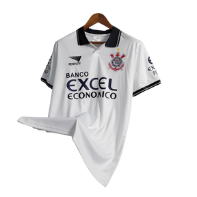 Camisa Corinthians Fora 1997 - Versão Retrô Branca