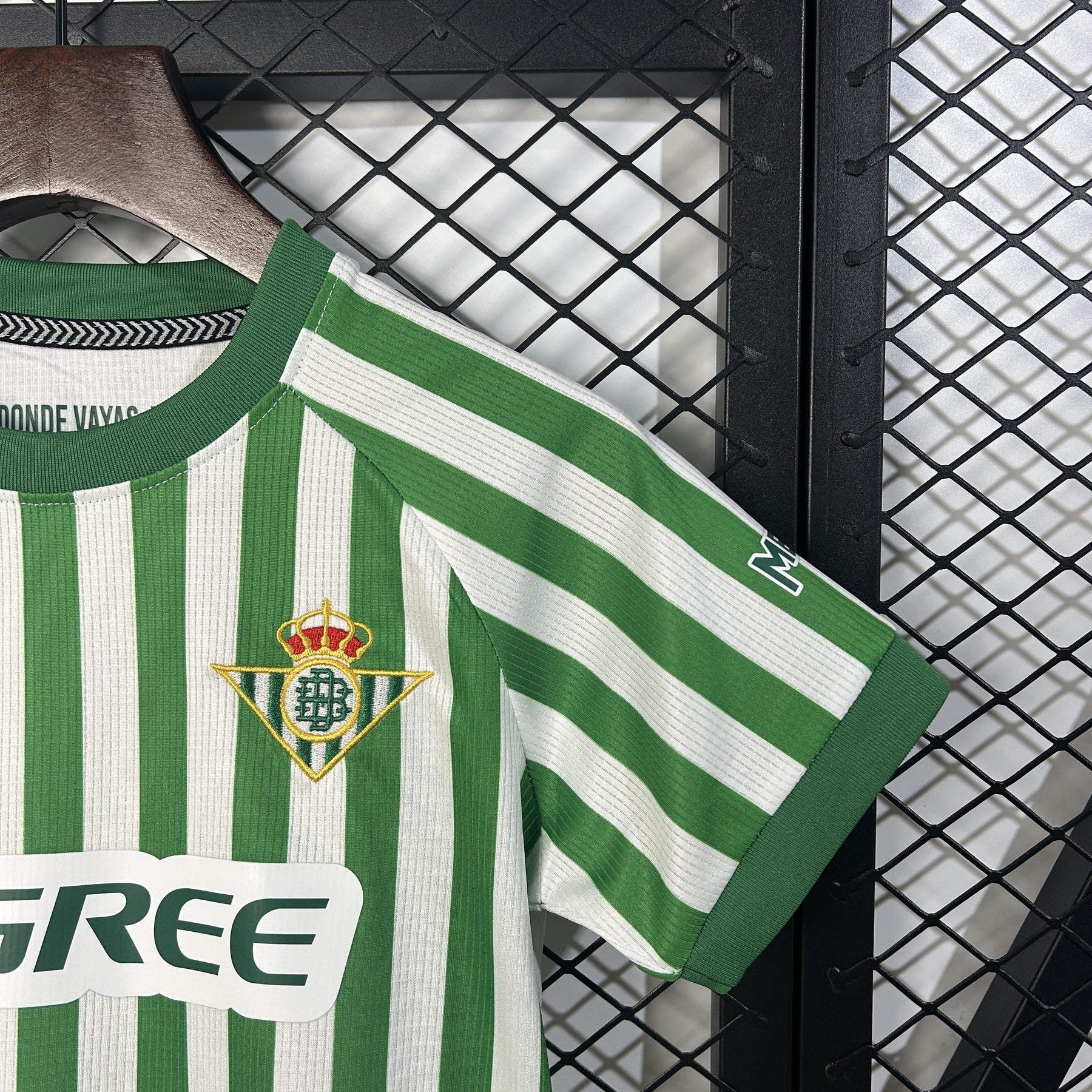 Conjunto Infantil Real Betis 25/26 - Verde Listrado
