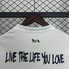 Camisa Ajax Edição Especial 25/26 - Branca Bob Marley