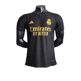 Camisa Real Madrid II Away Adidas Jogador 2023/24 Masculino  Preto