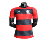 Camisa Flamengo Home 2023/24 Adidas Jogador Masculina - Vermelho e Preto