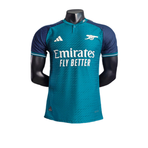 Camisa Arsenal Away Adidas Jogador 2023/24 Masculino Azul