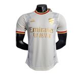Camisa Arsenal edição especial Adidas Jogador 2023/24 Branco e Dourado