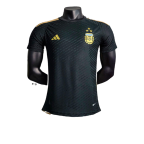 Camisa Argentina Black Adidas Jogador 2023/24 Masculino Preto