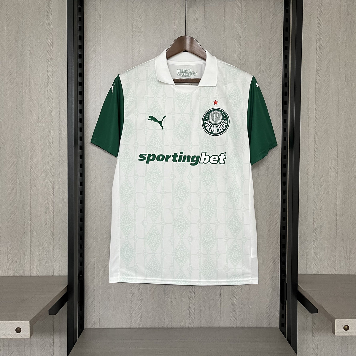 Camisa Palmeiras Fora 25/26 - Versão Torcedor Branca