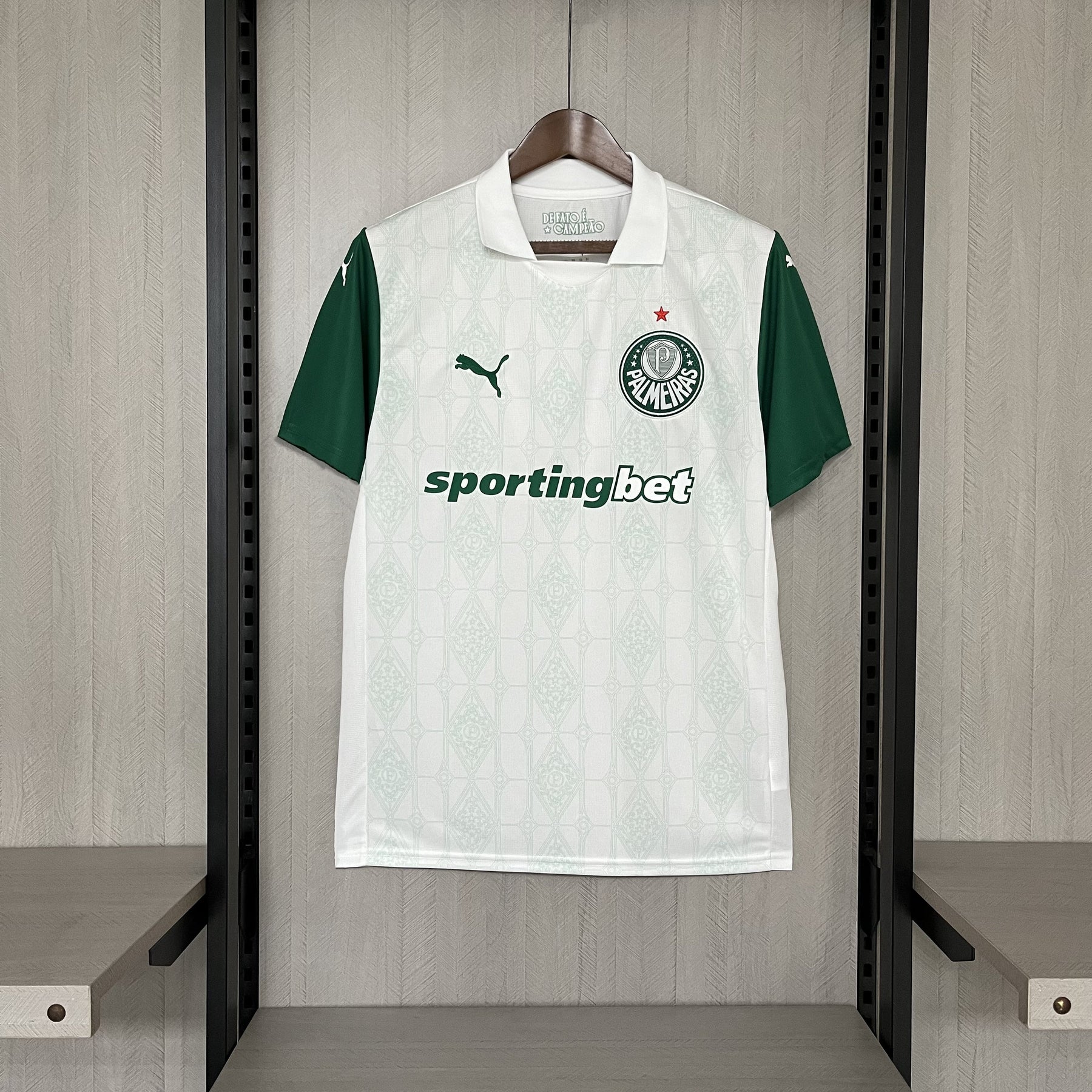 Camisa Palmeiras Fora 25/26 - Versão Torcedor Branca