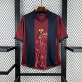 Camisa Barcelona Edição Especial 2000/01 - Versão Retro Skeleton Cactus Jack