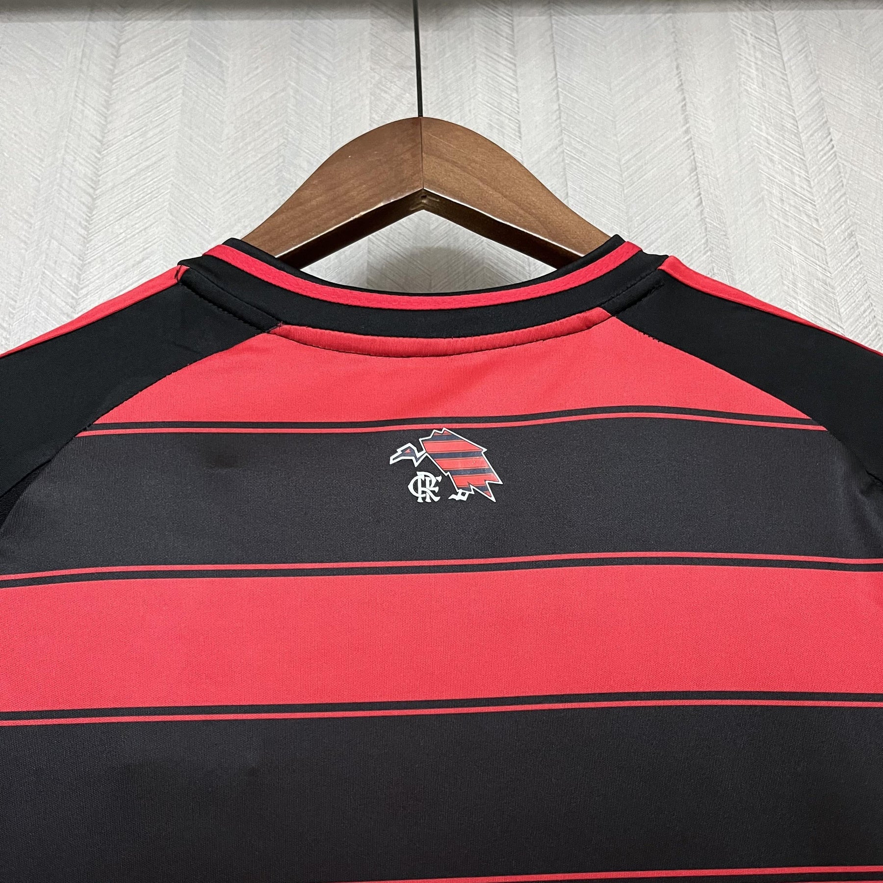 Conjunto Infantil Flamengo Titular 25/26 - Preto e Vermelho