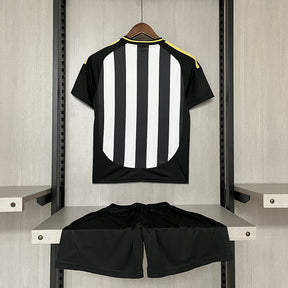 Conjunto Infantil Galo Titular 25/26 - Preto e Dourado