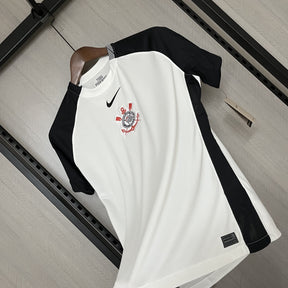Camisa Corinthians Titular 25/26 - Versão Feminina Baby Look