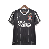 Camisa Corinthians Titular 11/12 - Versão Retrô Preta
