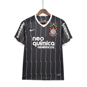 Camisa Corinthians Titular 11/12 - Versão Retrô Preta