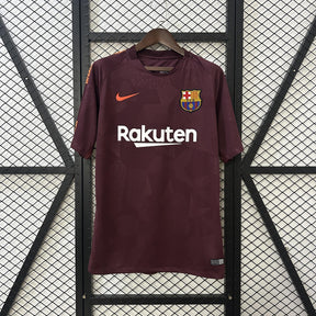 Camisa Barcelona III 17/18 - Versão Retro Rakuten Vinho