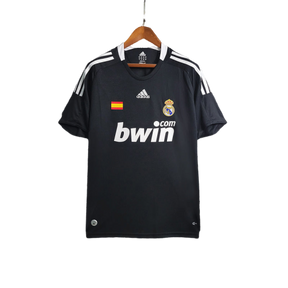 Camisa Retrô Real Madrid III Third Adidas 2008/09 Masculino Preto