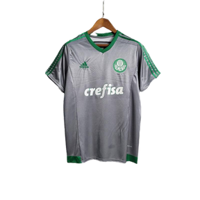 Camisa Adidas - Palmeiras 2015 Retrô- Cinza/Verde