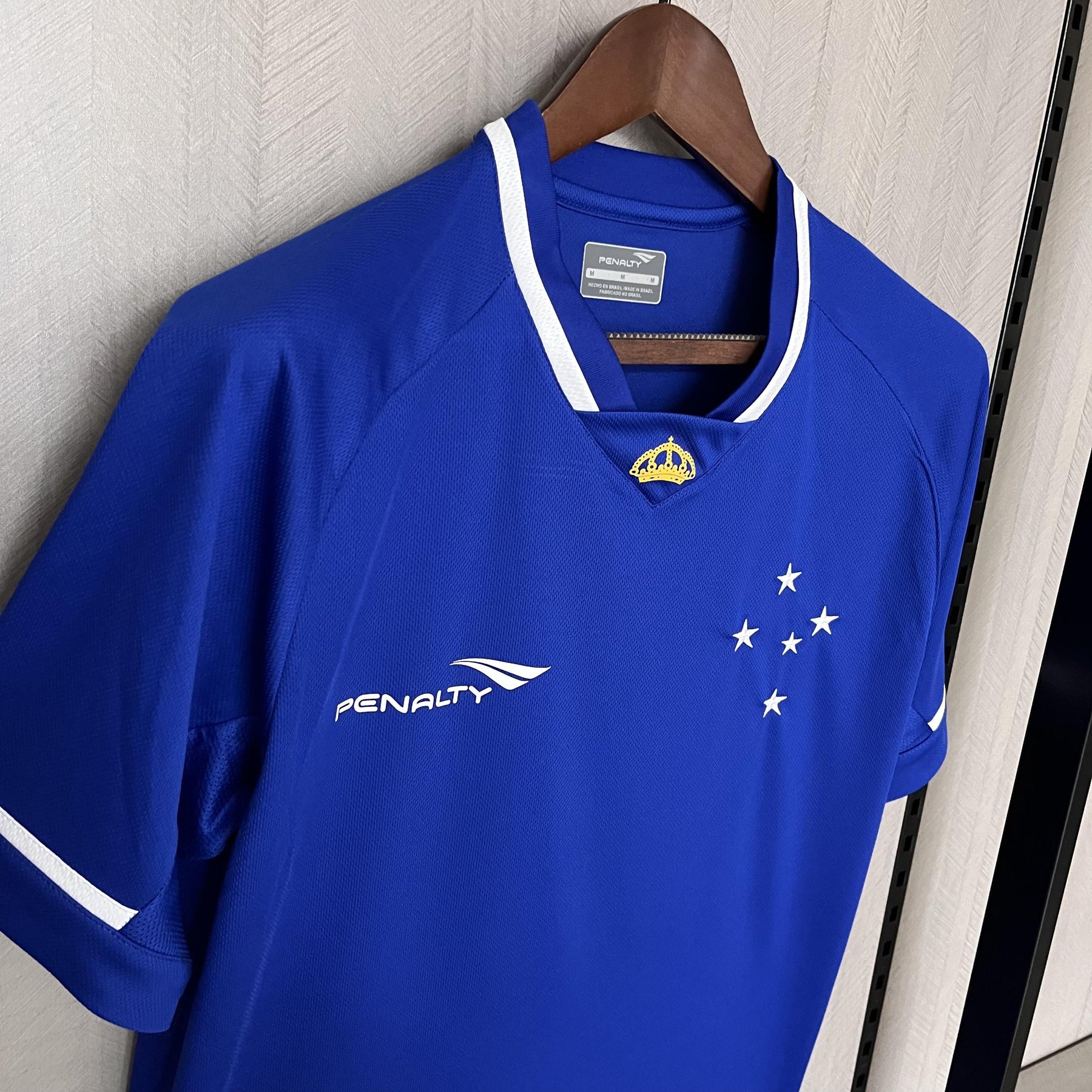 Camisa Cruzeiro Titular 2015 - Versão Retro Azul Penalty