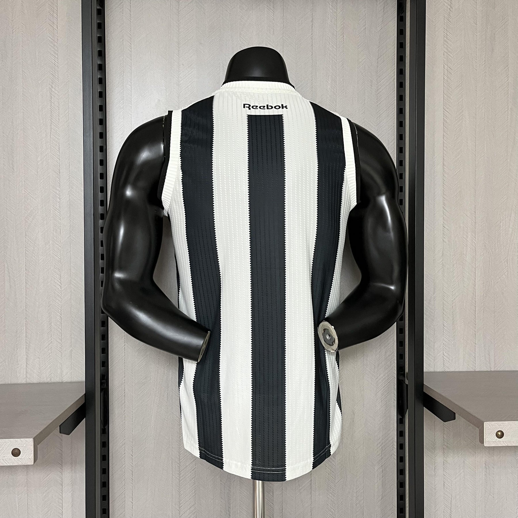 Camisa Regata Botafogo Titular 24/25 - Preta e Branco