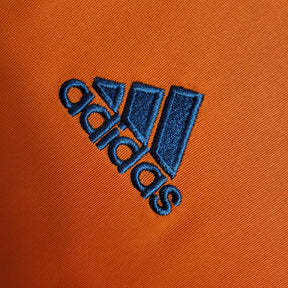 Camisa Real Madrid II Away 2013/14 Retrô (Manga longa) Laranja