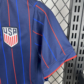 Conjunto Infantil Estados Unidos Fora 2025/26 - Azul