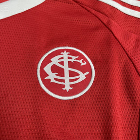 Conjunto Infantil Internacional Titular 2025/26 - Vermelho e Branco