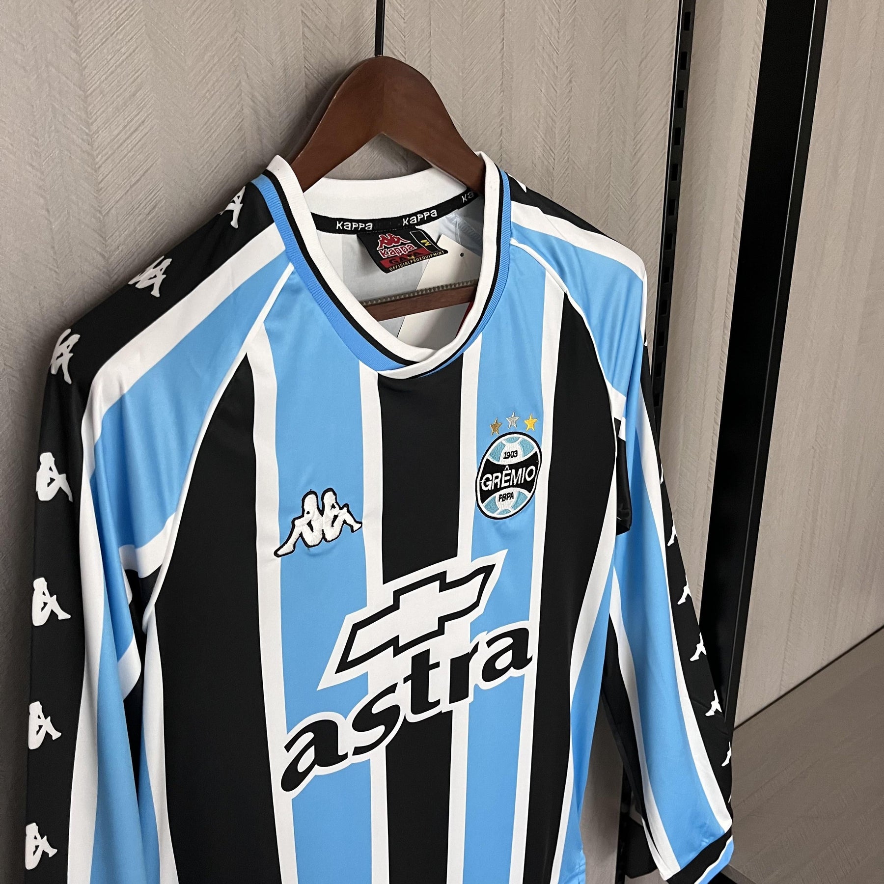 Camisa Grêmio 2000 Titular - Versão Retro Manga Longa
