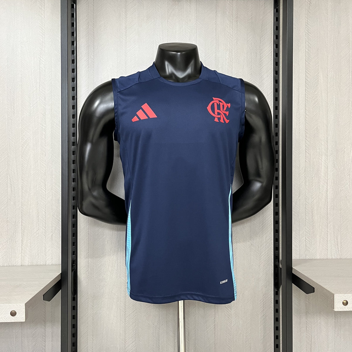 Camisa Regata Flamengo de Treino 25/26 - Azul Escuro
