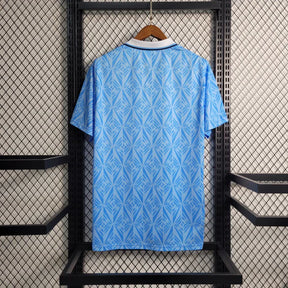 Camisa Retrô Lazio Umbro 1991/92 Masculino Branco e Azul