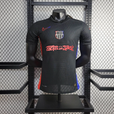 Camisa Barcelona Fora 2024/25 - Versão Jogador Travis Scott Cactus Jack