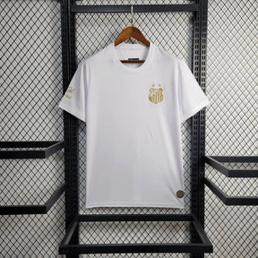 Camisa Santos Edição Especial - Pelé 100 Gols Branca