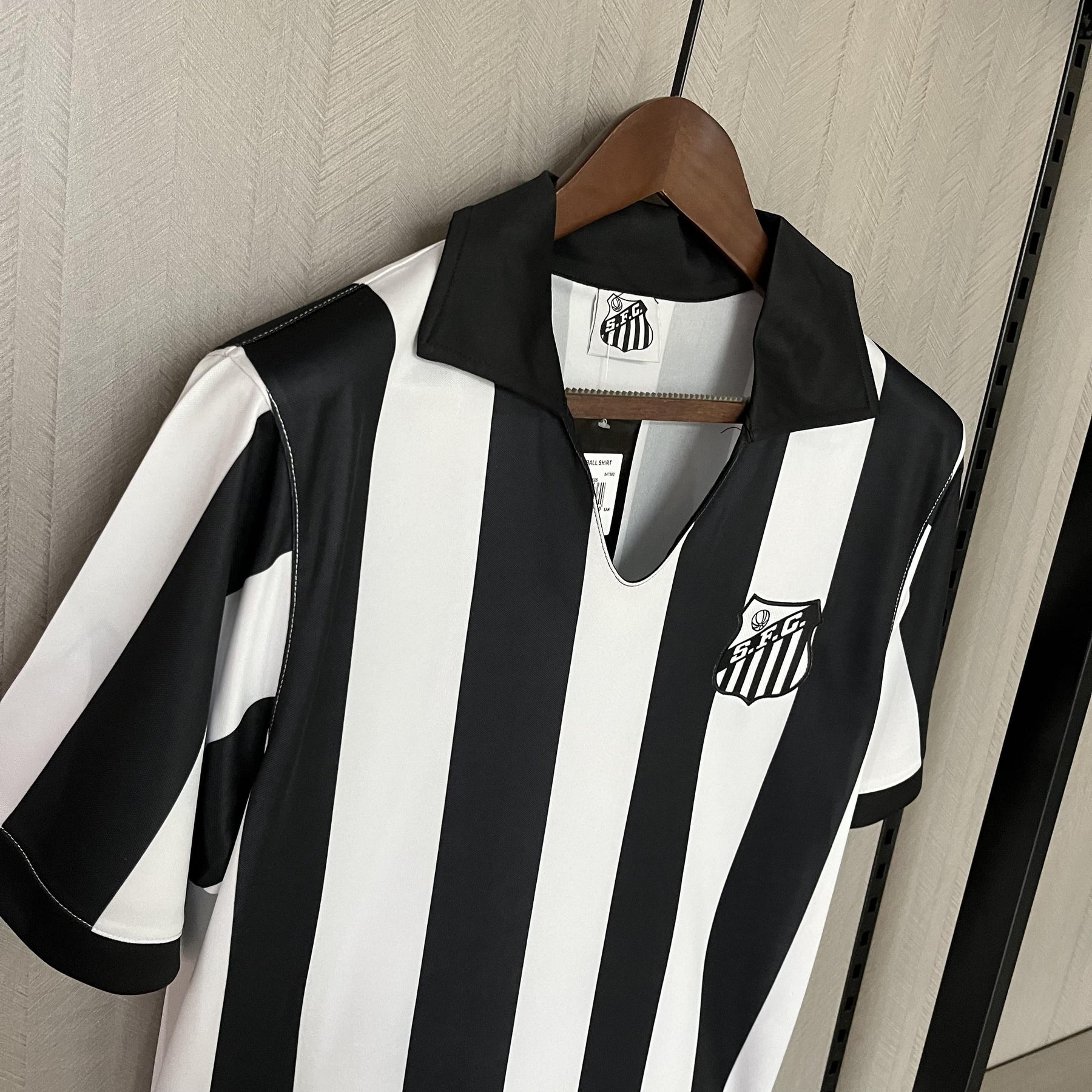 Camisa Santos Fora 1956 - Versão Retrô