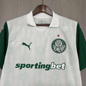 Camisa Palmeiras Fora 25/26 - Versão Torcedor Branca