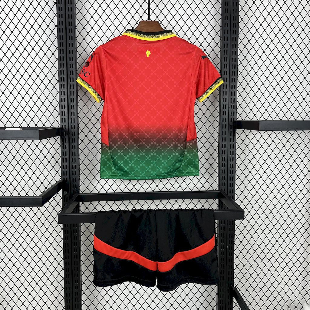 Conjunto Infantil Milan Edição Especial 25/26 - Vermelho e Verde