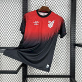 Camisa Athletico Paranaense Titular 25/26 - Vermelha e Preta