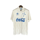 Camisa Cruzeiro Fora 93/94 - Versão Retrô Coca-Cola Branca